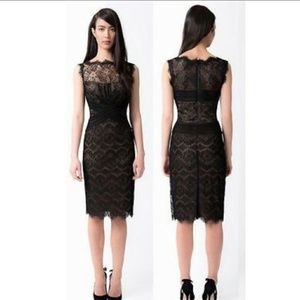 Tadashi Shoji Chantilly Lace Sheath Dress